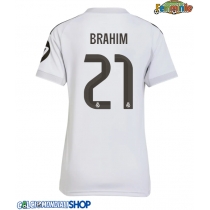 Maglie da calcio Real Madrid Brahim Diaz #21 Prima Maglia Femminile 2025-26 Manica Corta